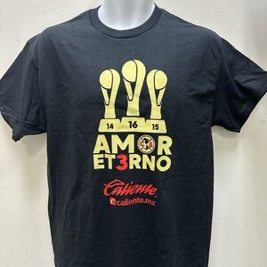 Caliente Black Graphic T-Shirt